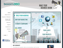 Tablet Screenshot of boom360.com